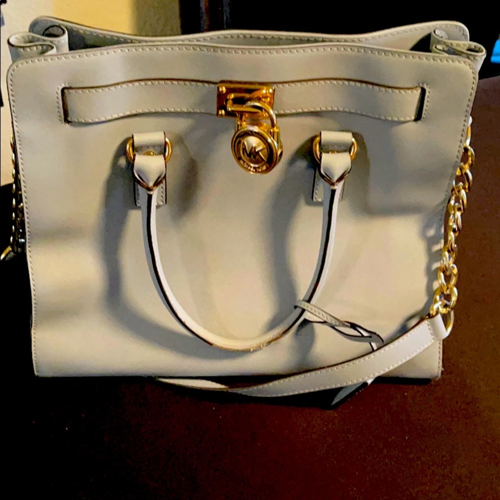 Blue Michael Khors bag
